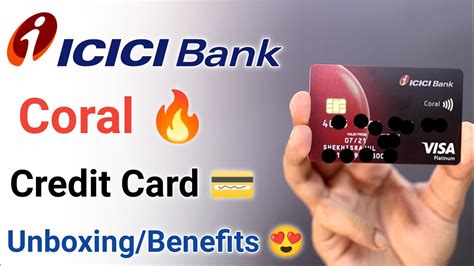 ICICI coral visa platinum credit card benefits